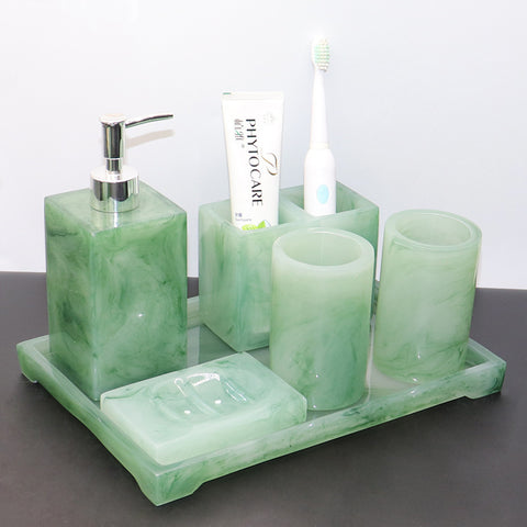 Luxury Green Bathroom Accessories