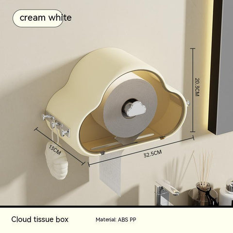 Toilet Face Cloth Storage Box Toilet Punch-free