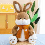 Malt Rabbit Sitting Ragdoll Winter Doll