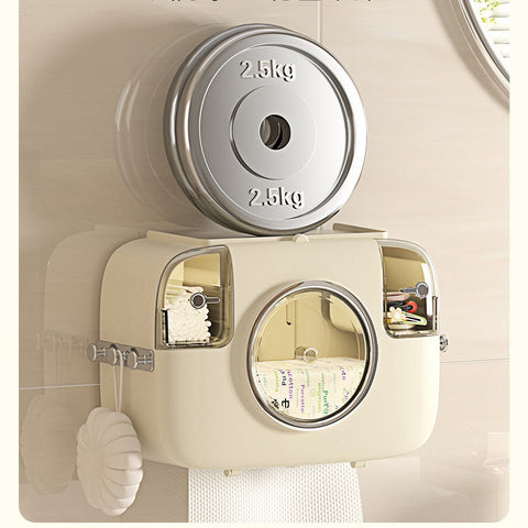 Toilet Face Cloth Storage Box Toilet Punch-free
