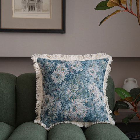 American Jacquard Multi-color Sofa Pillow