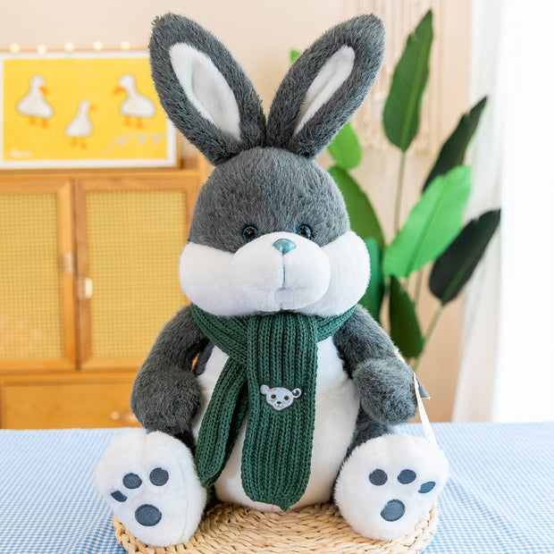 Malt Rabbit Sitting Ragdoll Winter Doll