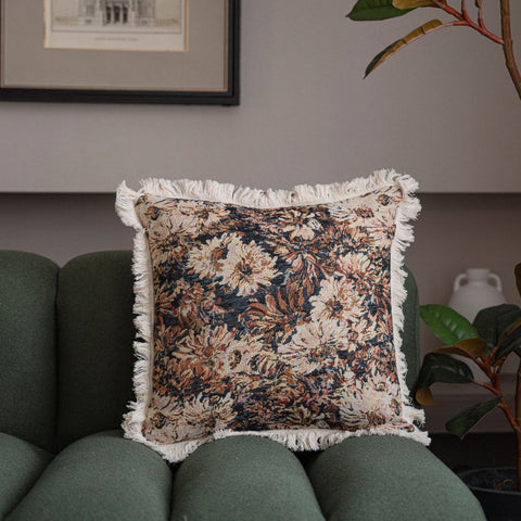 American Jacquard Multi-color Sofa Pillow
