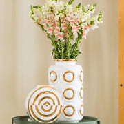 Light luxury gilt edged porcelain