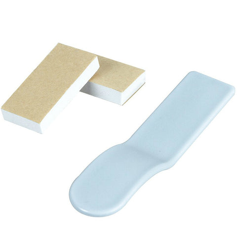 Toilet Cover Lifter Anti-dirty Plastic Curved Toilet Handle Lift Toilet Lid Toilet Handle Cover Hand Carrying Device